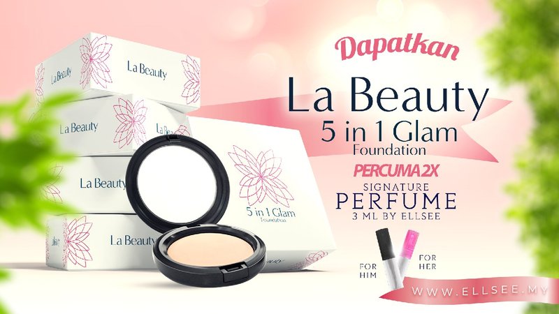 PROMOSI La Beauty 5 in 1 Glam Foundation